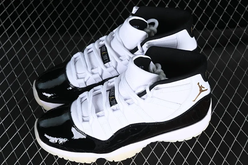 All Categories Air Jordan Jordan series basketball shoes Air Jordan 11 OG version Air Jordan 11 "DMP" AJ11 Joe 11 gold brick Kang buckle genuine carbon first layer CT8012-170